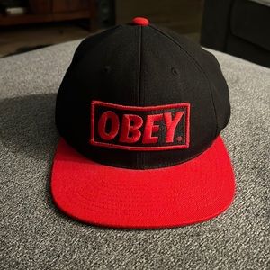 OBEY Vintage Snapback Hat